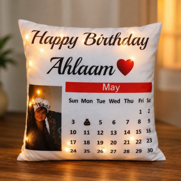 Customized LED Cushion with Picture