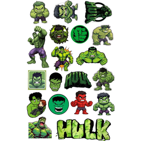 Hulk Stickers – Cool Superhero Stickers for Kids & Marvel Fans