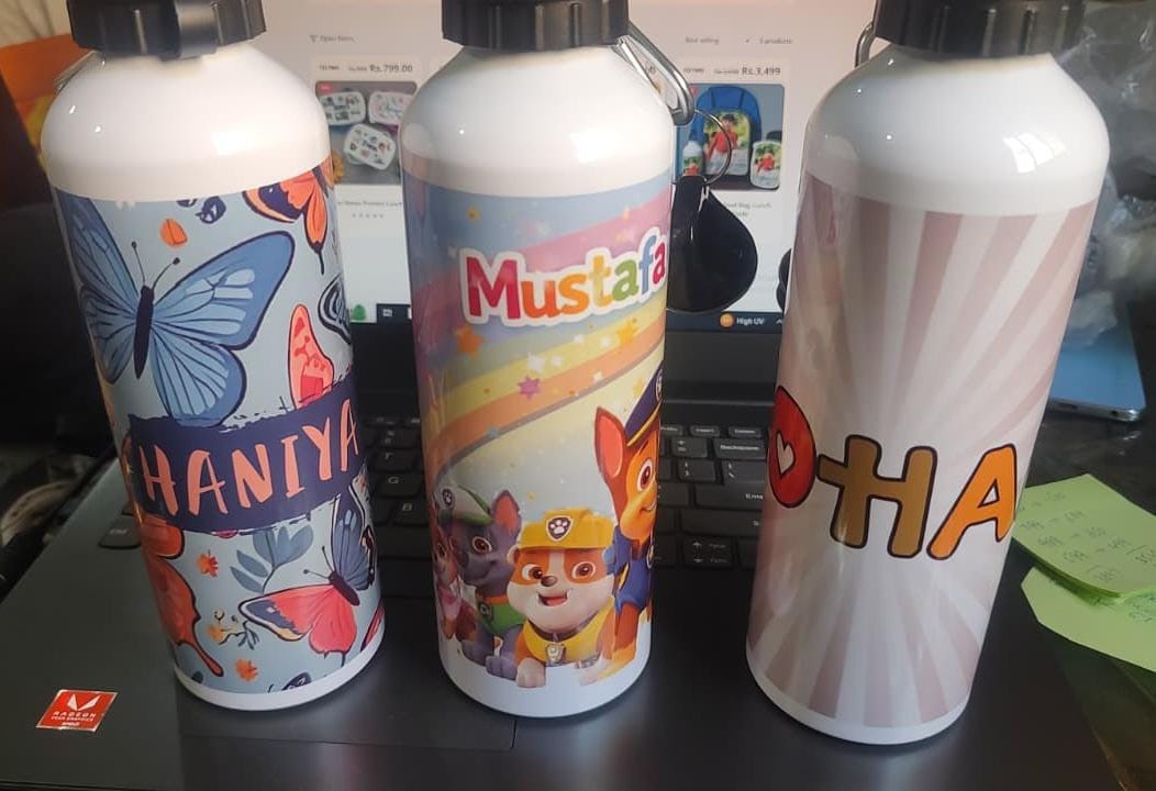Personalized Kids Photo Water Bottle