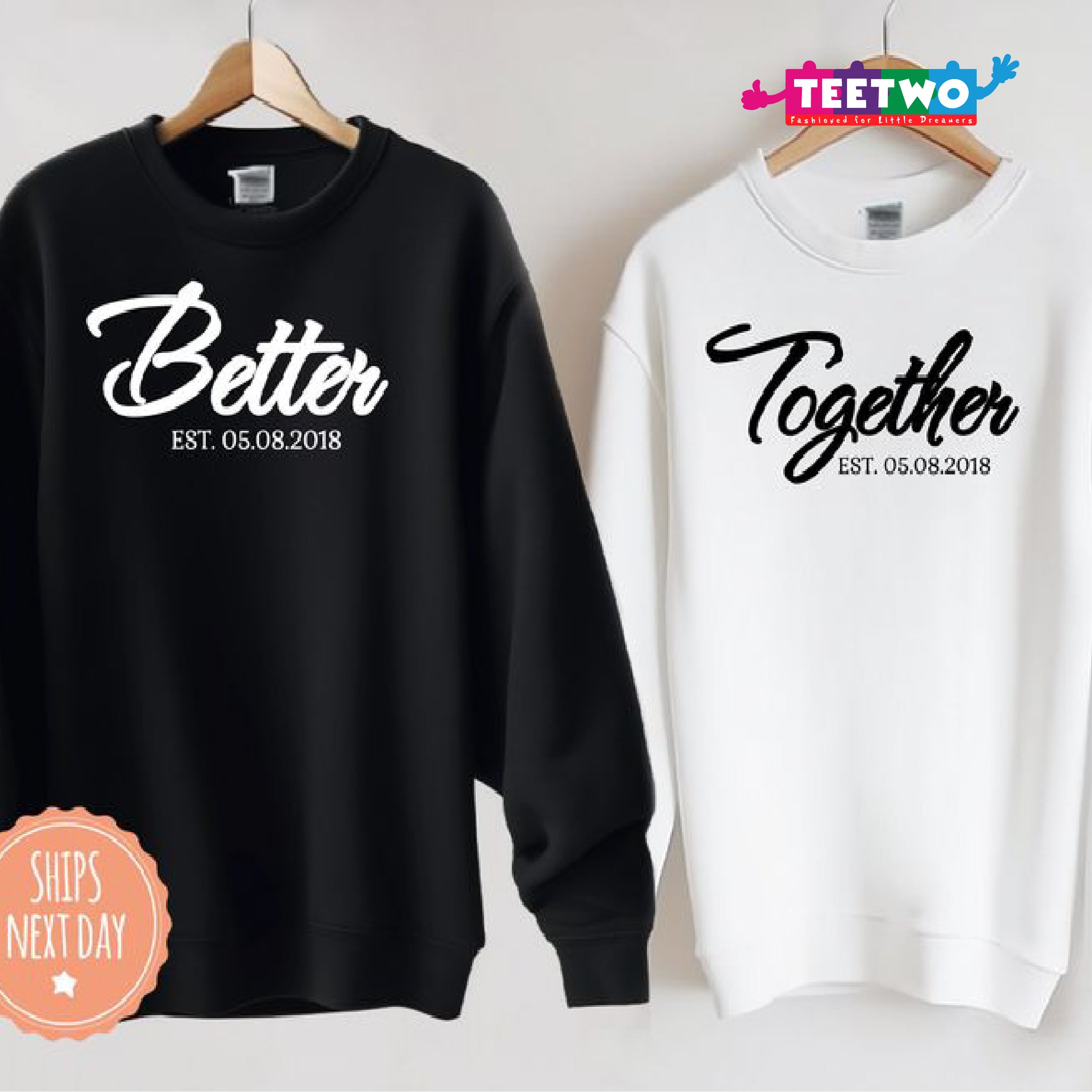 couple sweatshirts