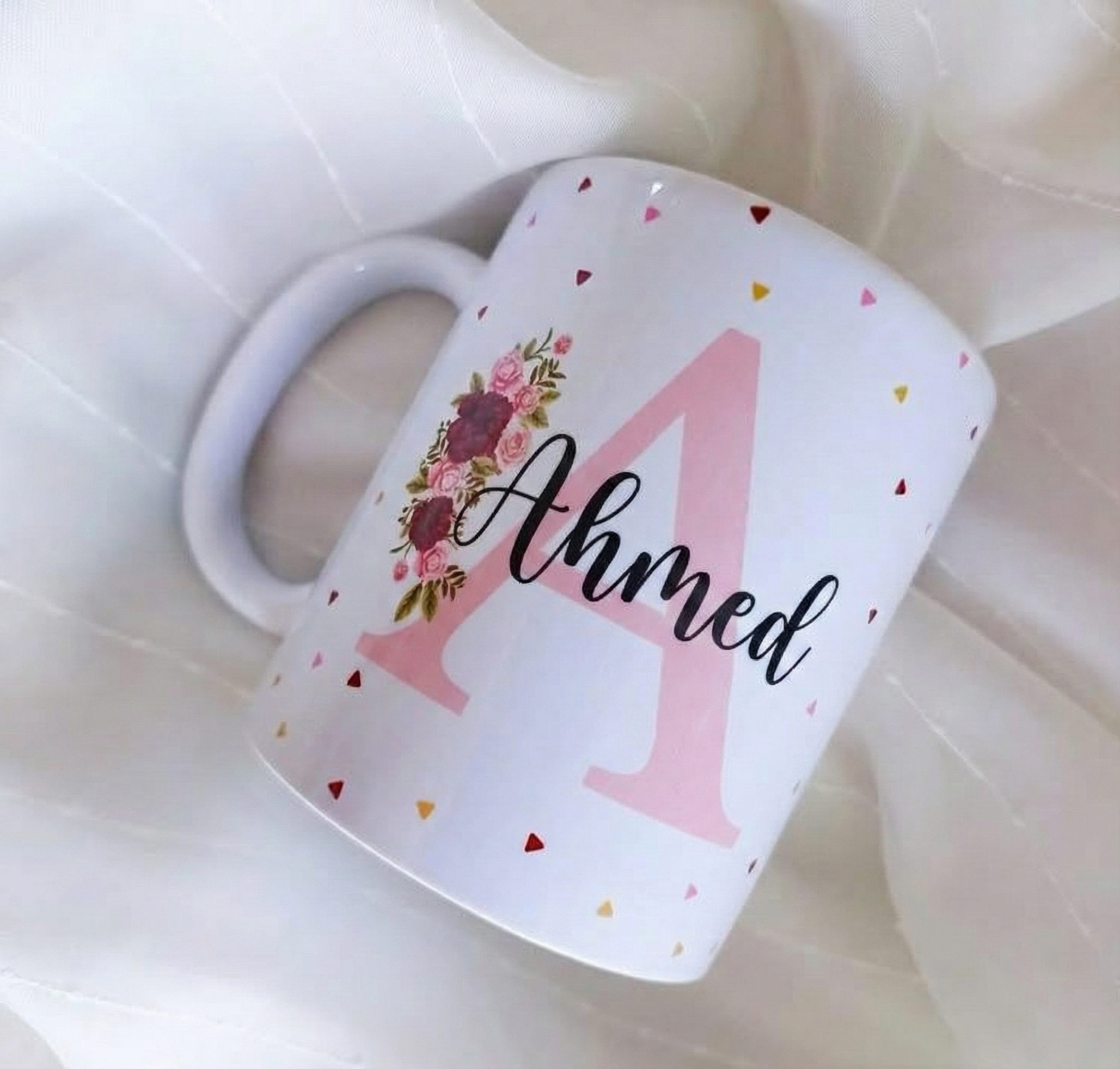 Custom Alphabet Name Mug