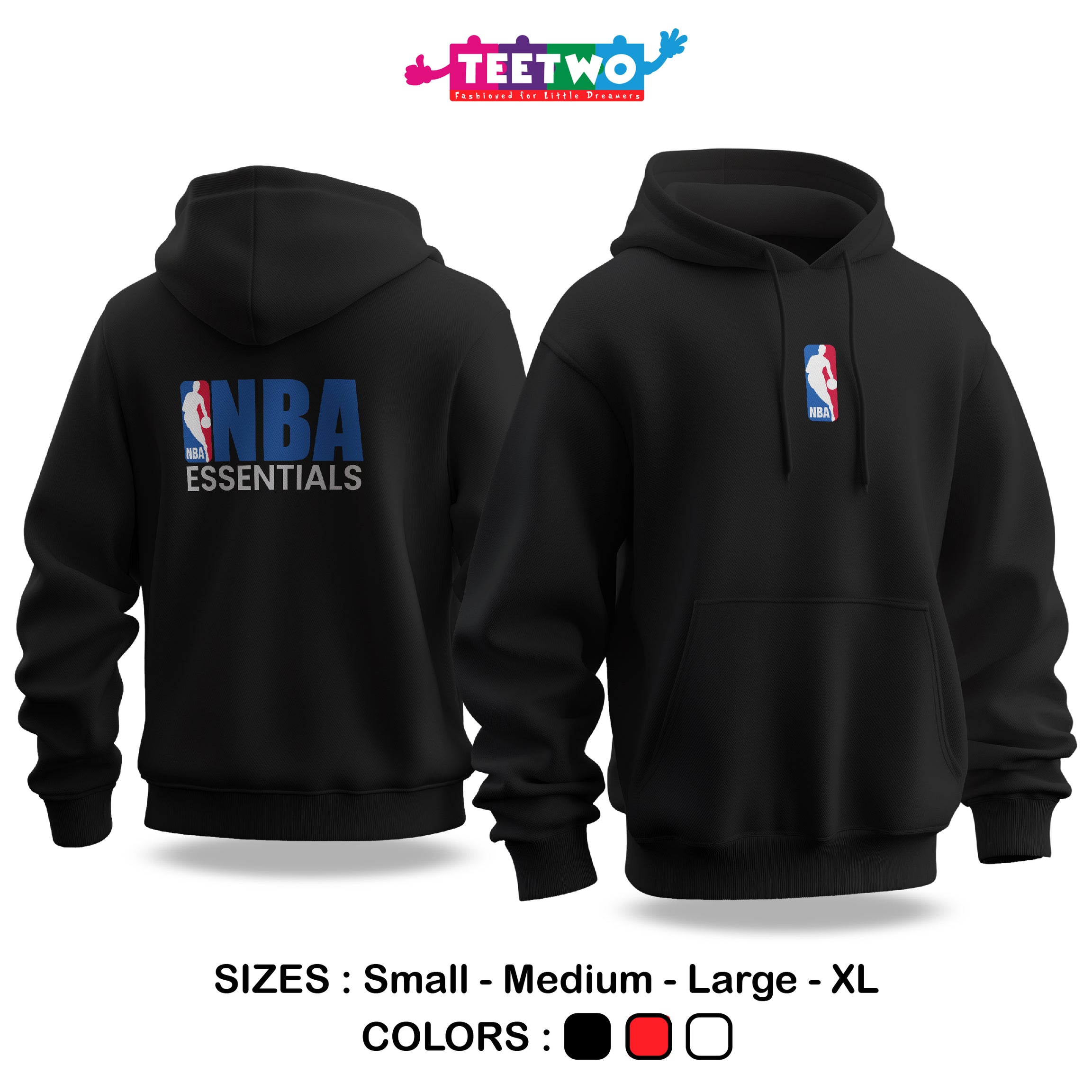 Essentials Black Hoodie